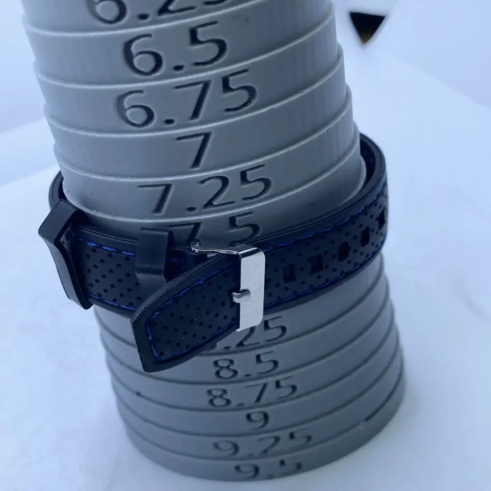 GT Mens Racing Style Rugged Rubber Black Watch New Battery